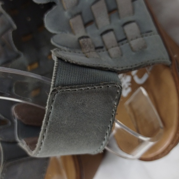 Reiker Women's Sina 78 Antistress Slingback Sandals EU 41 US 10-10.5 Blue/ Grey - Picture 8 of 16